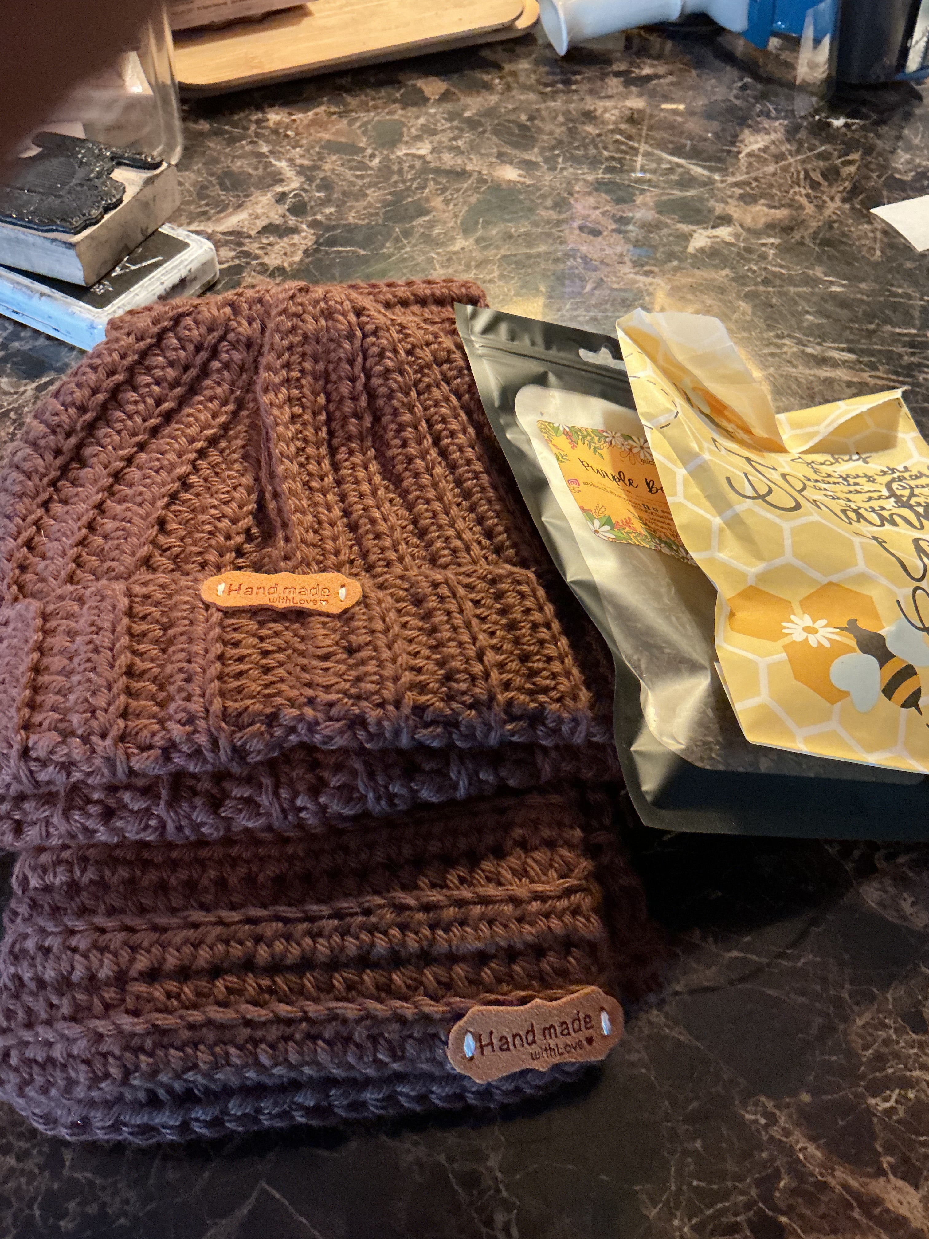 Crochet winter hats