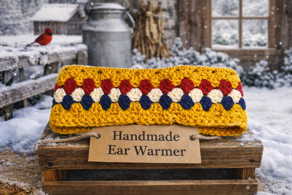 Handmade crochet Ear warmers