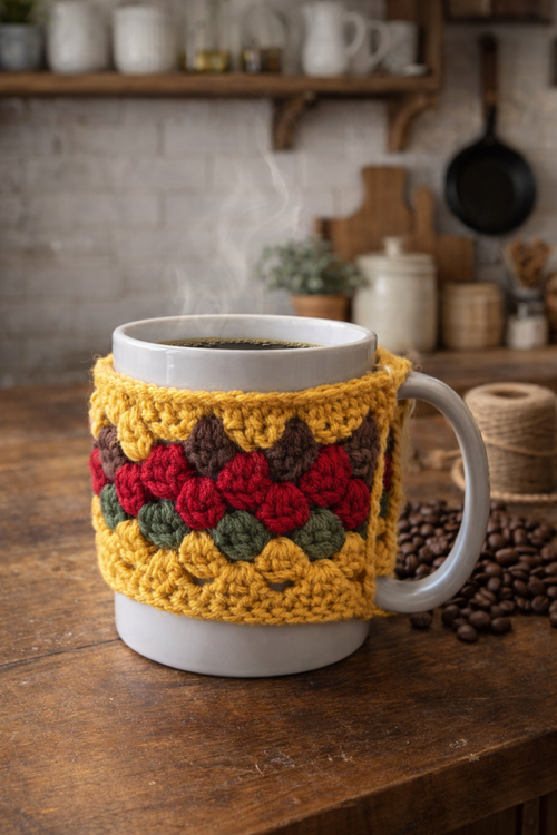 Handmade Crochet Mug Hugger